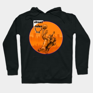 Street ball basketball rules Hoodie